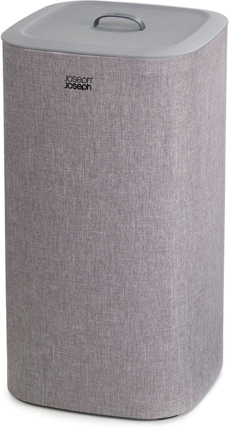 Joseph joseph tota wasmand - 2 compartimenten – was sorteren – 60 liter - grijs