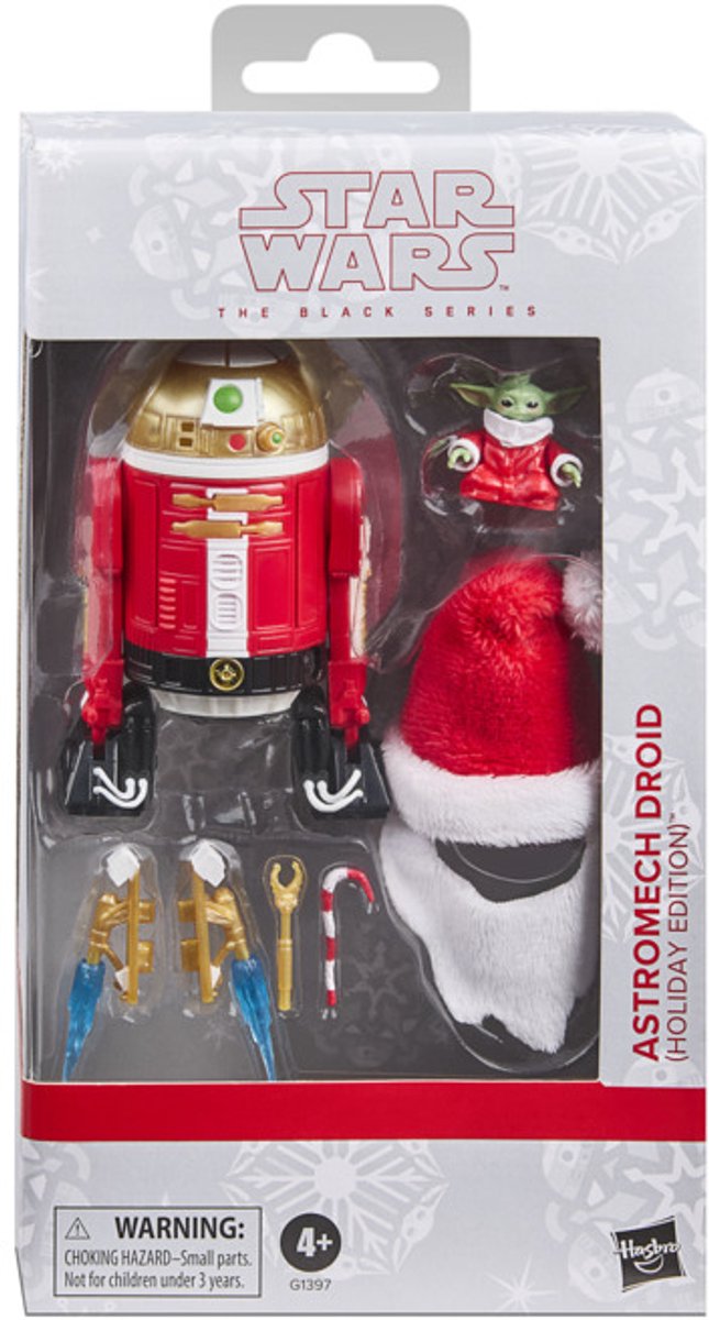 Hasbro star wars black series action figure astromech droid (holiday edition) 15 cm action figuur