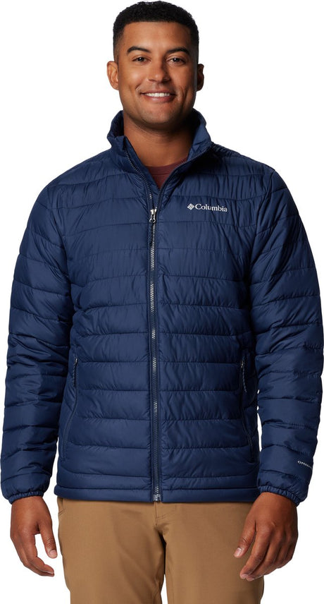 Columbia powder lite™ ii jacket men's outdoorjas - collegiate navy - maat xxl