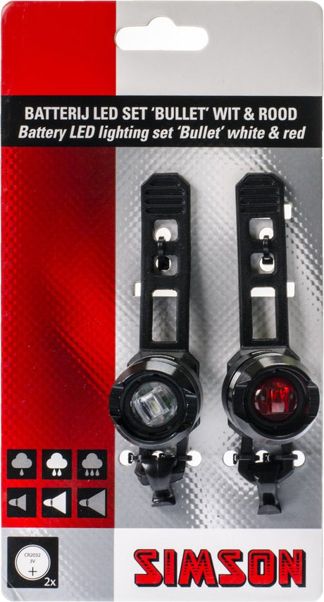 Verlichtingset Simson bullet 1 led
