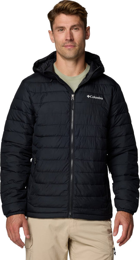 Columbia powder lite™ ii hooded jacket men's outdoorjas - black - maat s