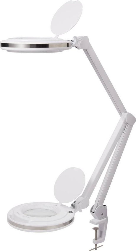 Toolcraft to-7567479 730 lm 127 mm (5 inch) dimbare led-loeplamp met klem 8d 3x vergrotingsfactor=3.0 x 12.7