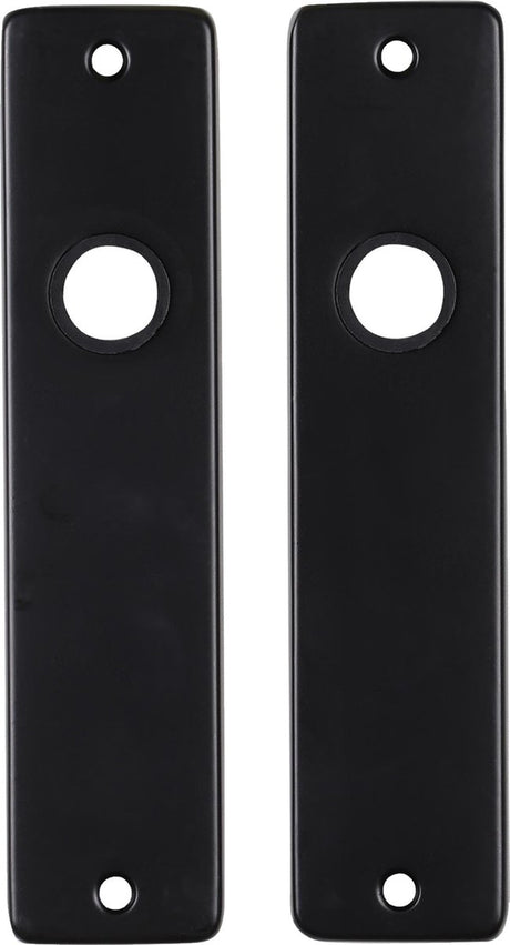 Starx deurschild â€“ kortschild blind â€“ deurbeslag binnendeur - aluminium - zwart