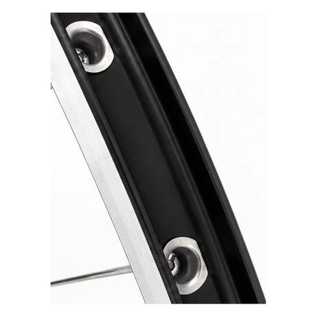 Shimano achterwiel 28 inch zac2000 met nexus 5 rollerbrake - zwart geslepen