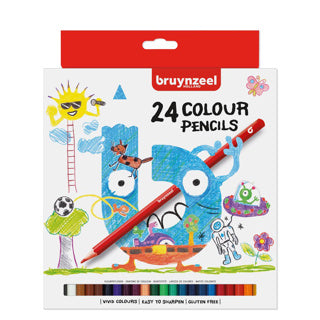 Bruynzeel kleurpotloden 24 stuks | 6 stuks