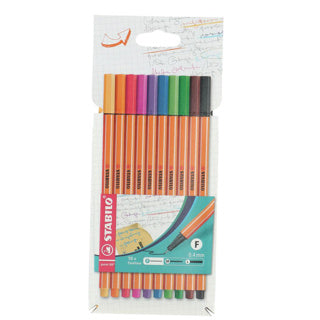 STABILO Point 88 in Etui, 10st.