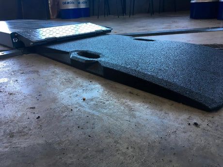 Busching oprijplank rubber access ramp h50xw480xl1000mm