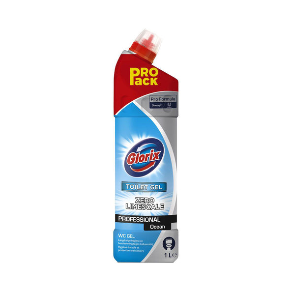 Glorix toiletgel professional oceaan (12x1 liter)
