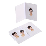 Benel pasfotomapjes blanco wit 500 st.