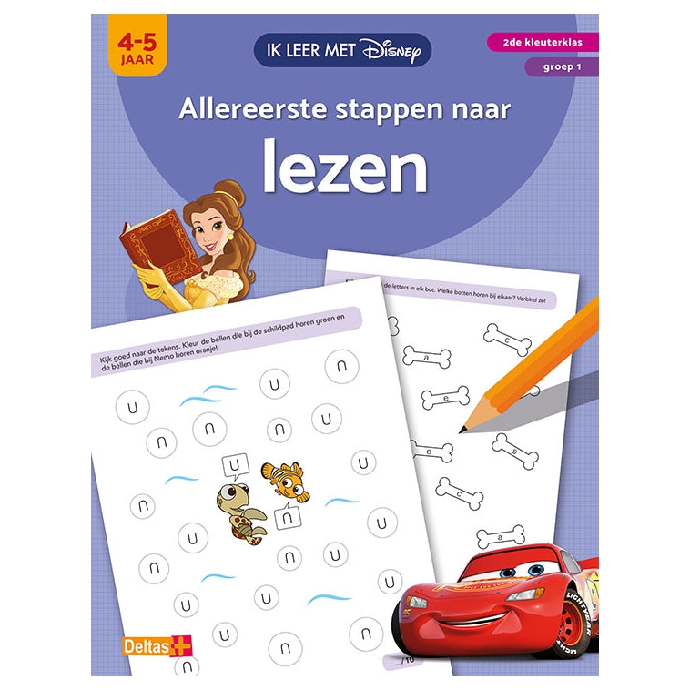 Deltas ik leer met allereerste stappen naar lezen (4-5 j.)