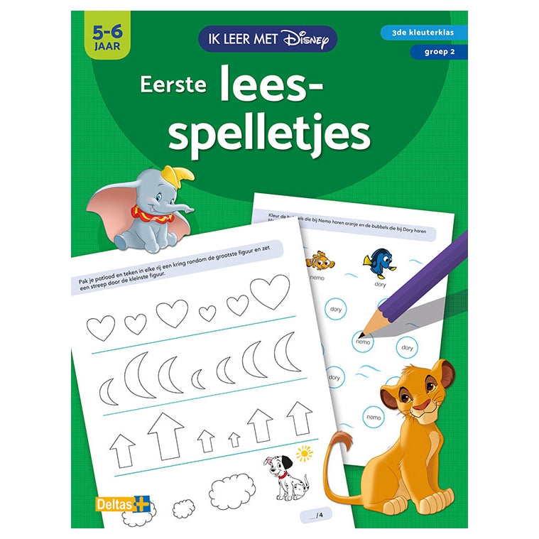 Deltas ik leer met eerste leesspelletjes (5-6 j.)