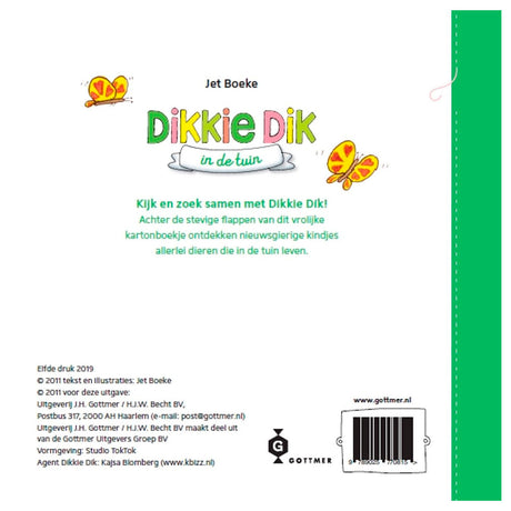 Gottmer uitgevers groep dikkie dik in de tuin