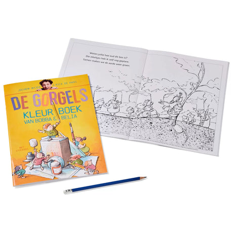 Leopold gorgels - de gorgels kleurboek van bobba belia