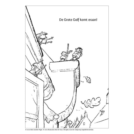 Leopold gorgels - de gorgels kleurboek van bobba belia