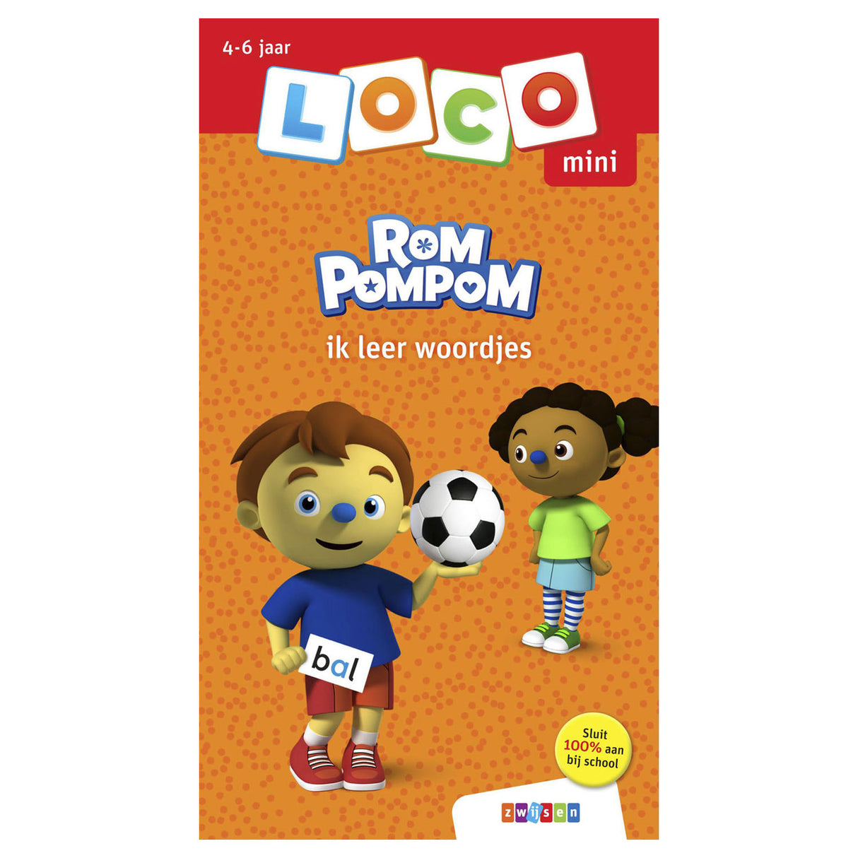 Wpg uitgevers mini rompompom ik leer woordjes (4-6 jaar)