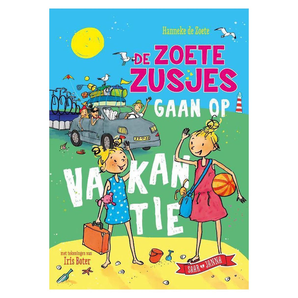 Centraal boekhuis de zoete zusjes gaan op vakantie
