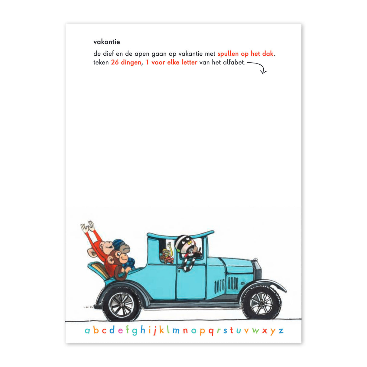 Centraal boekhuis alfabet doeboek