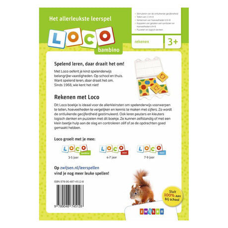 Loco bambino loco , rekenpuzzels. 3+