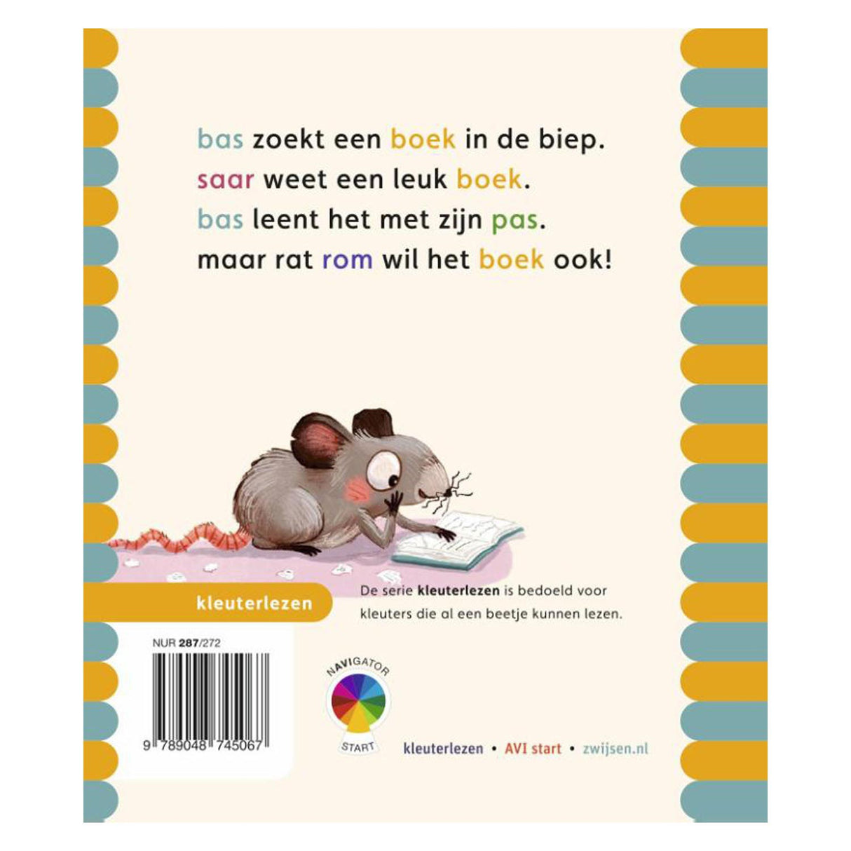 WPG Uitgevers Kleuterlezen op zoek naar een boek