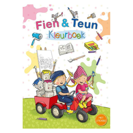 Wpg uitgevers fien teun kleurboek