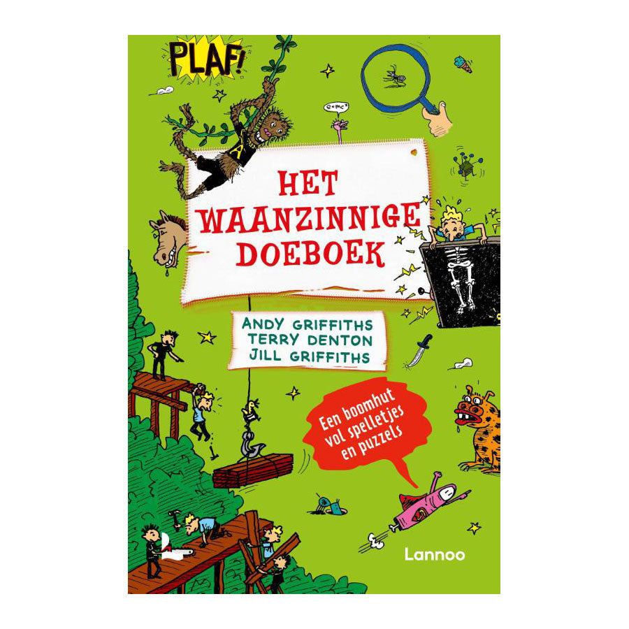 Centraal boekhuis de waanzinnige boomhut - het waanzinnige doeboek