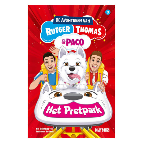 Centraal boekhuis de avonturen van rutger, thomas en paco 3 - het pretpark