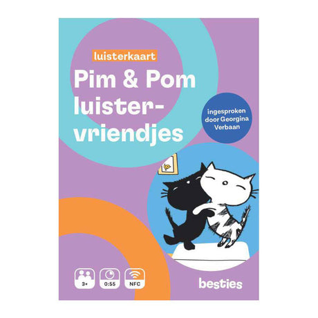 Centraal boekhuis luistervriendjes pim pomp luisterkaartjes