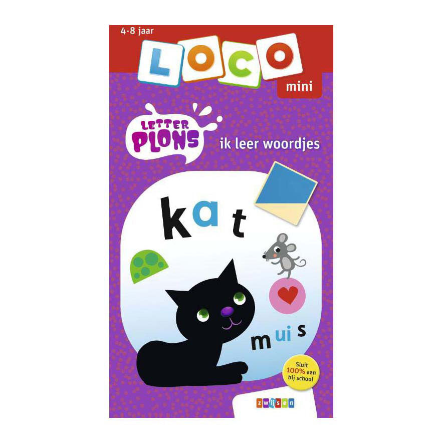 Loco letterplons ik leer woordjes
