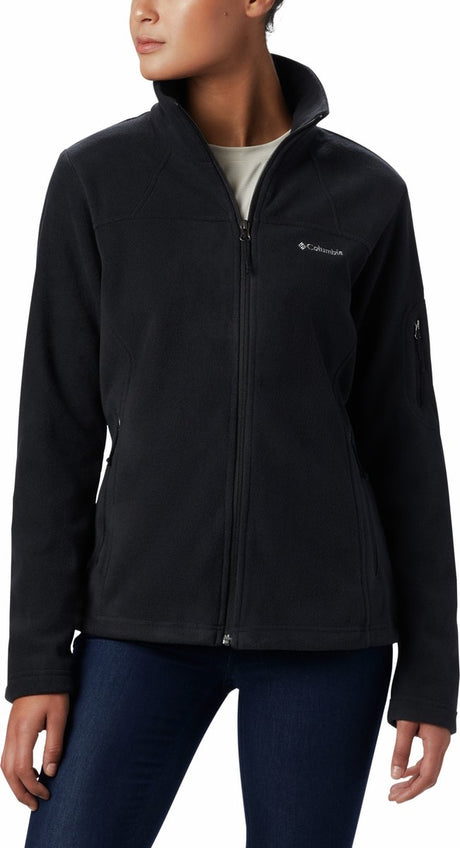 Columbia fast trek™ ii jacket fleece vest - fleecevest voor dames - outdoorvest - zwart - maat s