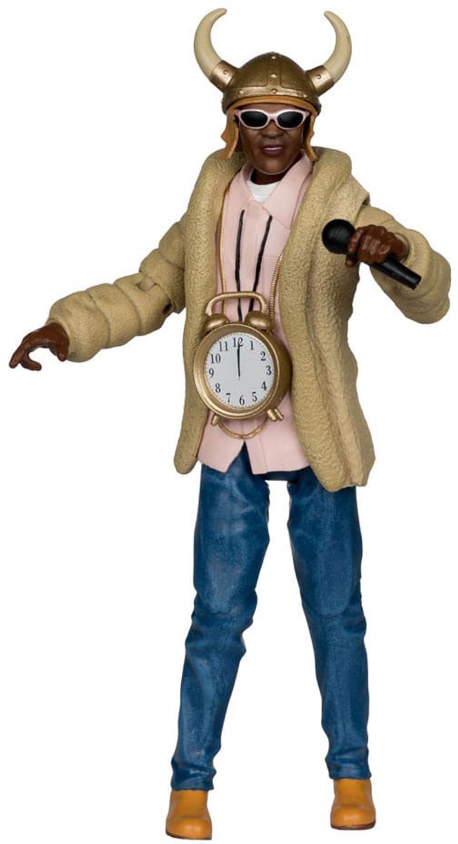 Mcfarlane toys music maniacs hip hop action figure flavor flav 16 cm action figuur