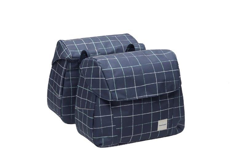 Newlooxs Tas Joli Double Check Blue