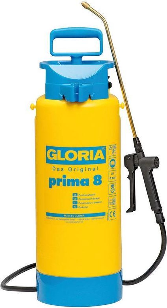 Gloria haus und garten 000099.0000 prima 8 drukspuit 8 l
