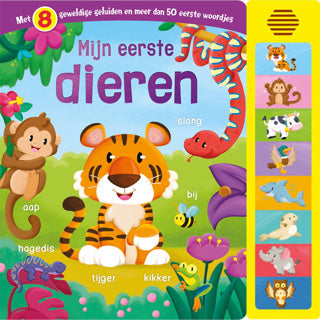 Geluidenboek mijn eerste dieren | 2 stuks
