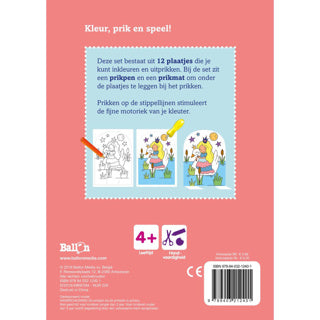 Standaard uitgeverij prikblok prinsessen | 2 stuks