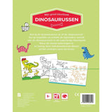 Boek groot kleurboek dinosaurussen | 2 stuks