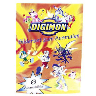 Kleurplaten digimon | 10 stuks