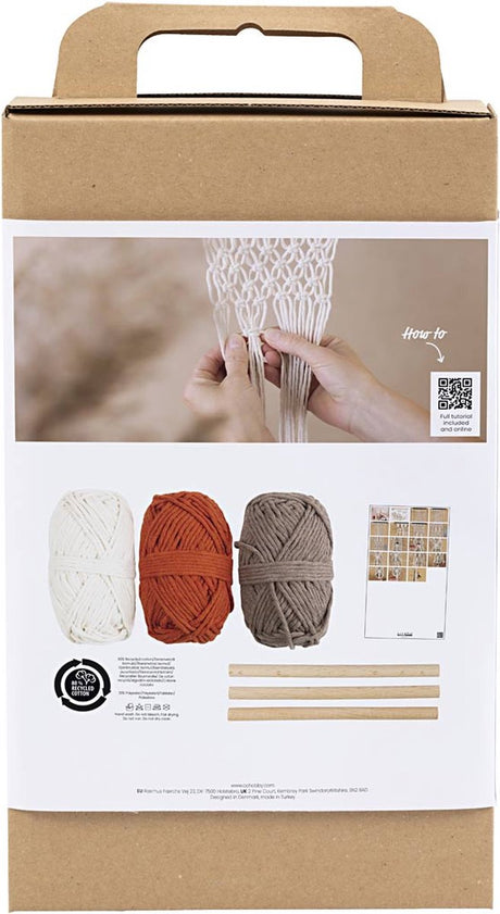 Creativ company hobbyset macrame bloemenhanger