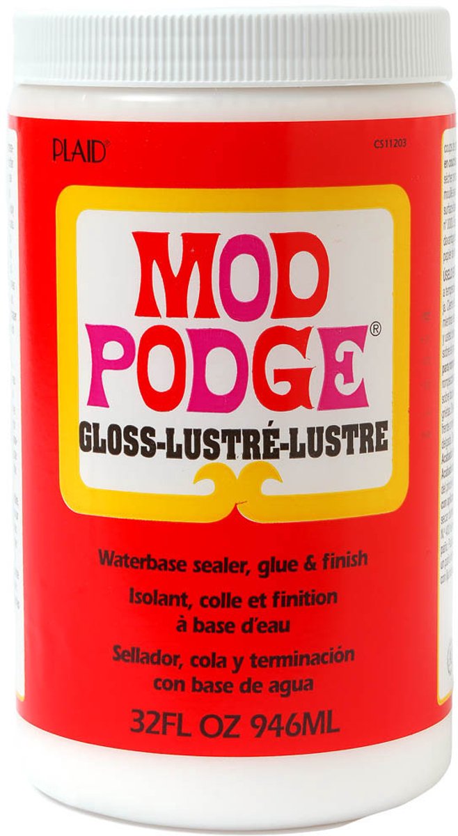 Mod podge gloss - lijm vernis en sealer in één - glans - 946 ml
