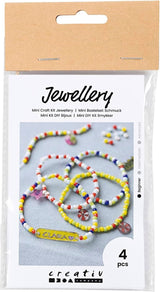 Creativ company mini hobbyset sieraden krimpfolie armbanden geel