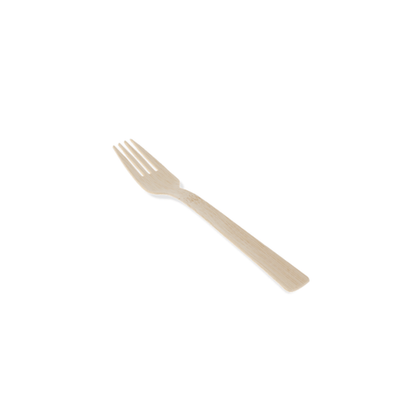 Bamboe vork bio 170mm (100 stuks)