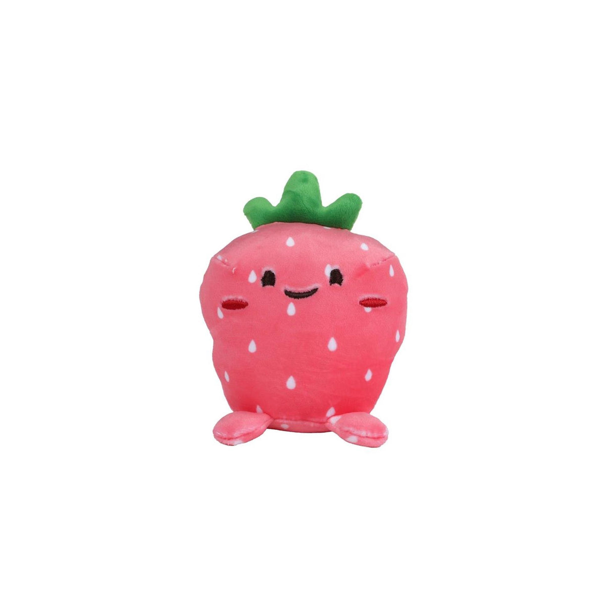 Van manen pluche groente en fruit knuffel speelgoed 12-14cm verrassing.