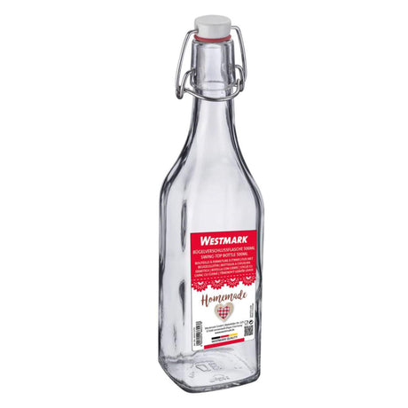 Westmark beugelfles vierkant 500ml glas