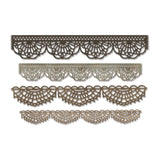 Sizzix • tim holtz thinlits die set crochet 4pcs