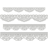 Sizzix • tim holtz thinlits die set crochet 4pcs