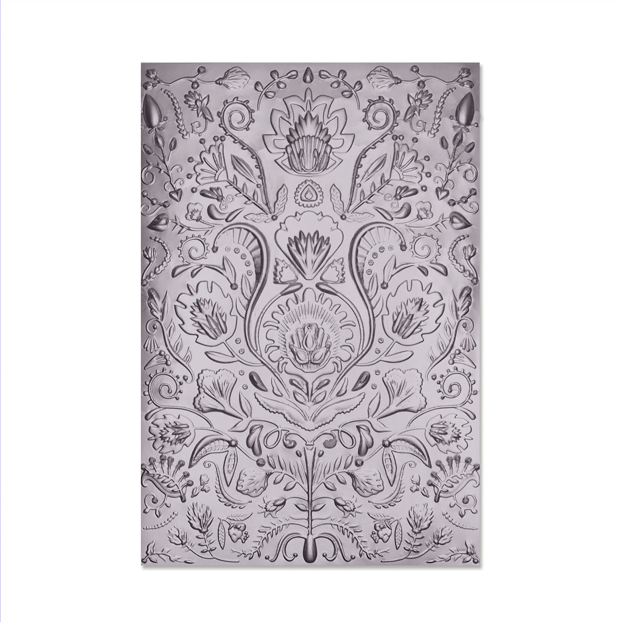 Sizzix • 3d textured impressions embossing folder folk doodle
