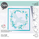 Sizzix • layered stencils dove 4stuks