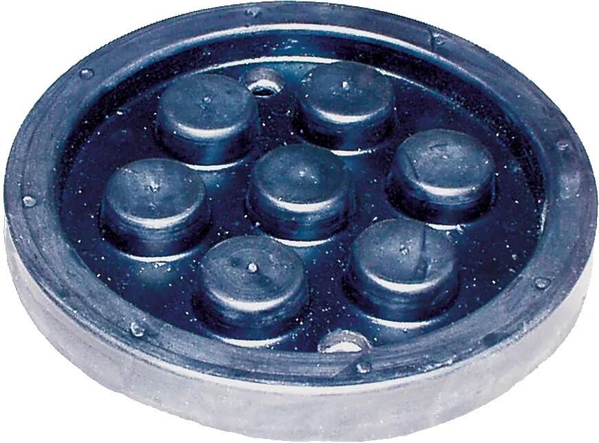 Busching gummiauflage rubber pad 130mm round f.hebebuehnen