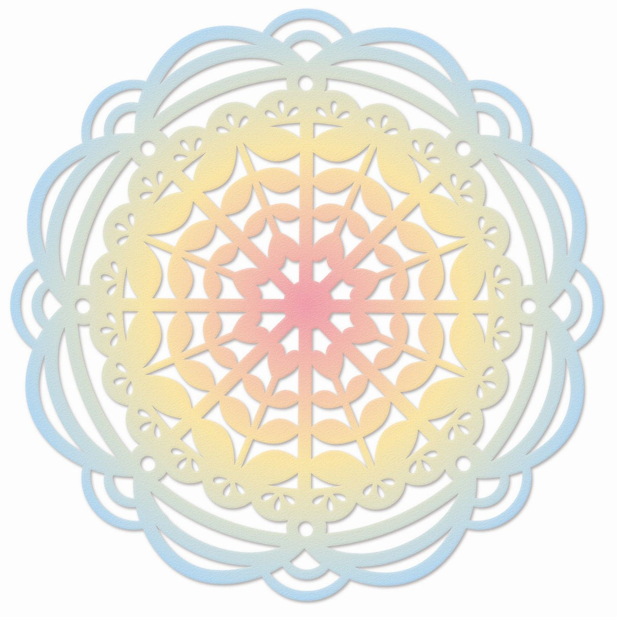 Sizzix • thinlits snijmal heart mandala