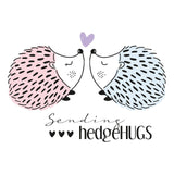 Sizzix • layered clear stamps set hedgehugs 11pieces