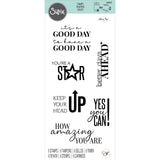 Sizzix • clear stamps set positive signs